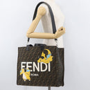 FENDI x FRGMT x POKÉMON Zucca Canvas Dragonfly Bag 2way Black Auth 167165SAM-27