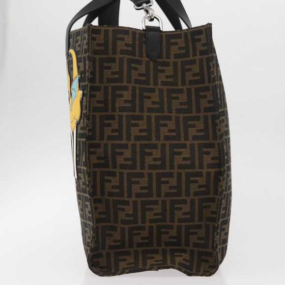 FENDI x FRGMT x POKÉMON Zucca Canvas Dragonfly Bag 2way Black Auth 167165SAM