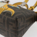 FENDI x FRGMT x POKÉMON Zucca Canvas Dragonite Bag 2way Black Auth 167166SM-16