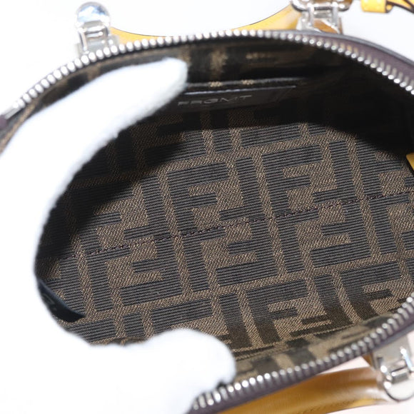 FENDI x FRGMT x POKÉMON Zucca Canvas Dragonite Bag 2way Black Auth 167166SM