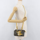FENDI x FRGMT x POKÉMON Zucca Canvas Dragonite Bag 2way Black Auth 167166SM-26