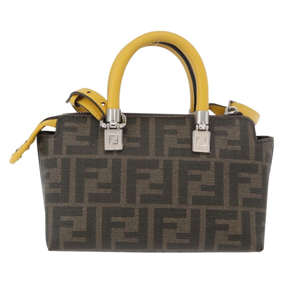 FENDI x FRGMT x POKÉMON Zucca Canvas Dragonite Bag 2way Black Auth 167166SM