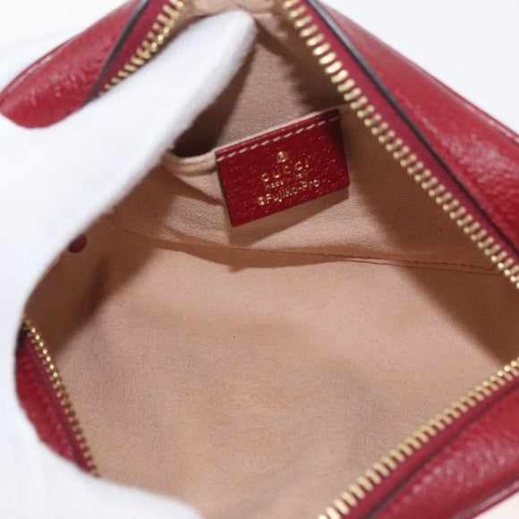 GUCCI Micro GG Supreme Doraemon x Fujiko-Pro Bag PVC Beige 647784 Auth 167167SM