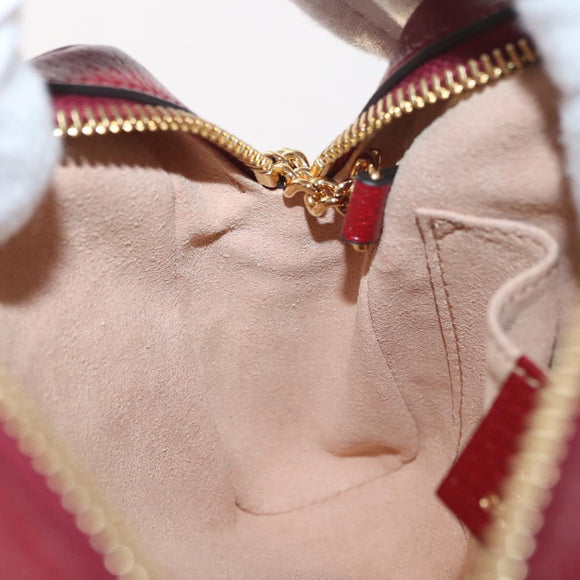 GUCCI Micro GG Supreme Doraemon x Fujiko-Pro Bag PVC Beige 647784 Auth 167167SM