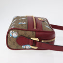 GUCCI Micro GG Supreme Doraemon x Fujiko-Pro Bag PVC Beige 647784 Auth 167167SM-4