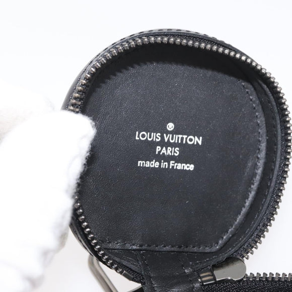 LOUIS VUITTON Monogram Eclipse Etui Earphones Kopfhörerhülle GI0844 Auth 167170M