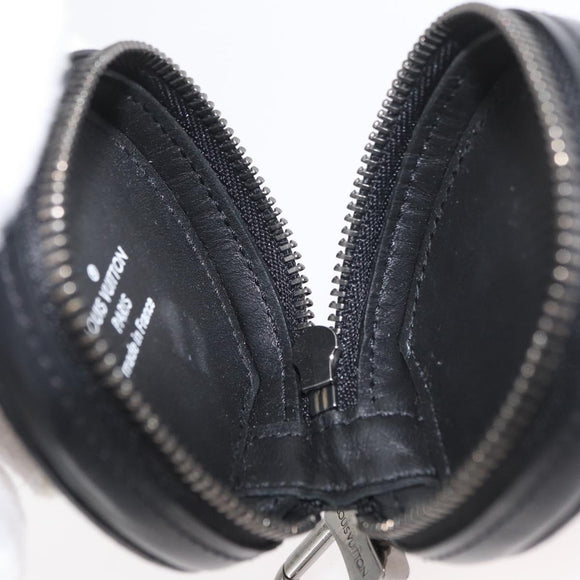 LOUIS VUITTON Monogram Eclipse Etui Earphones Kopfhörerhülle GI0844 Auth 167170M