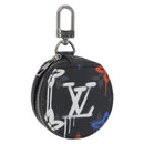 LOUIS VUITTON Monogram Eclipse Etui Earphones Kopfhörerhülle GI0844 Auth 167170M-1