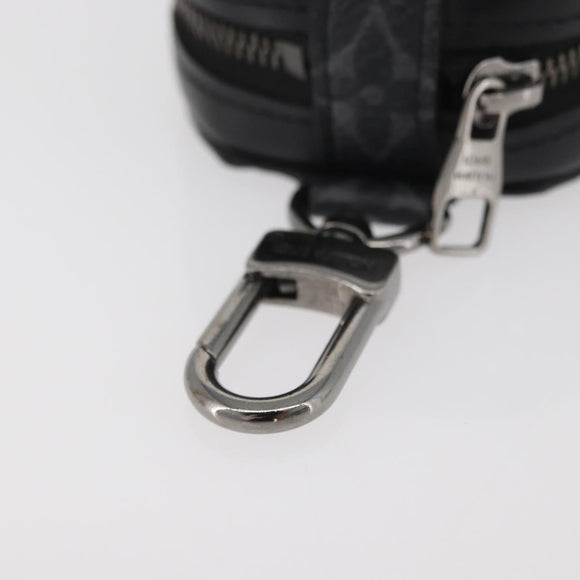 LOUIS VUITTON Monogram Eclipse Etui Earphones Kopfhörerhülle GI0844 Auth 167170M