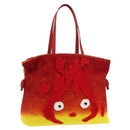 LOEWE × Studio Ghibli Howl's Moving Castle Flamenco Clutch XL Red Auth 167173SM-1