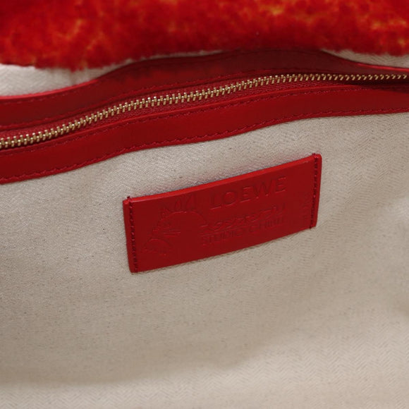 LOEWE × Studio Ghibli Howl's Moving Castle Flamenco Clutch XL Red Auth 167173SM