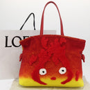 LOEWE × Studio Ghibli Howl's Moving Castle Flamenco Clutch XL Red Auth 167173SM-12