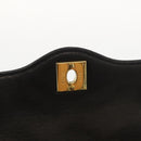 CHANEL Matelasse Bag Lamb Skin Paris limited model Black CC Auth 167175SM-23