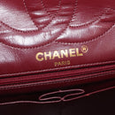 CHANEL Matelasse Bag Lamb Skin Paris limited model Black CC Auth 167175SM-27