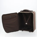 GUCCI GG Supreme Web Sherry Line Carry Case PVC Beige Silver 131170 Auth 167187A-26