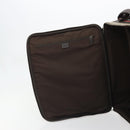 GUCCI GG Supreme Web Sherry Line Carry Case PVC Beige Silver 131170 Auth 167187A-27