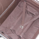 GUCCI GG Supreme Web Sherry Line Carry Case PVC Beige Silver 131170 Auth 167187A-11