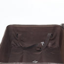 GUCCI GG Supreme Web Sherry Line Carry Case PVC Beige Silver 131170 Auth 167187A-31