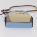 LOEWE LOEWE × Studio Ghibli My Neighbor Totoro Pouch Leather Blue Auth 167190SM-5