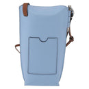 LOEWE LOEWE × Studio Ghibli My Neighbor Totoro Pouch Leather Blue Auth 167190SM-2