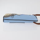 LOEWE LOEWE × Studio Ghibli My Neighbor Totoro Pouch Leather Blue Auth 167190SM-3