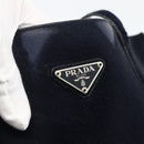 PRADA Tote Bag Harako leather Navy Auth 167194-10