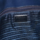 PRADA Tote Bag Harako leather Navy Auth 167194-17