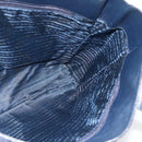 PRADA Tote Bag Harako leather Navy Auth 167194-18