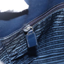 PRADA Tote Bag Harako leather Navy Auth 167194-22