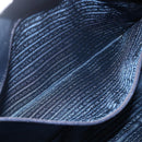 PRADA Tote Bag Harako leather Navy Auth 167194-23