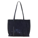PRADA Tote Bag Harako leather Navy Auth 167194-2