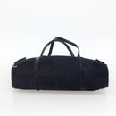 PRADA Tote Bag Harako leather Navy Auth 167194-5