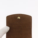 LOUIS VUITTON Damier Ebene Cuffs&Cuff Case Gold LV Auth 167199A-19