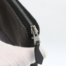 HERMES Her Line Passport Case Canvas Gray Auth 167201A-12