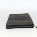 HERMES Her Line Passport Case Canvas Gray Auth 167201A-4
