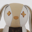 LOUIS VUITTON Monogram Doduruisu Rabbit Stuffed White GI0367 LV Auth 167206SAM-20