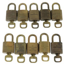 LOUIS VUITTON Padlock 10 Set Padlock metal Gold LV Auth 167225-3
