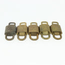 LOUIS VUITTON Padlock 10 Set Padlock metal Gold LV Auth 167225-7