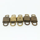 LOUIS VUITTON Padlock 10 Set Padlock metal Gold LV Auth 167228-5