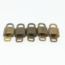 LOUIS VUITTON Padlock 10 Set Padlock metal Gold LV Auth 167229-4