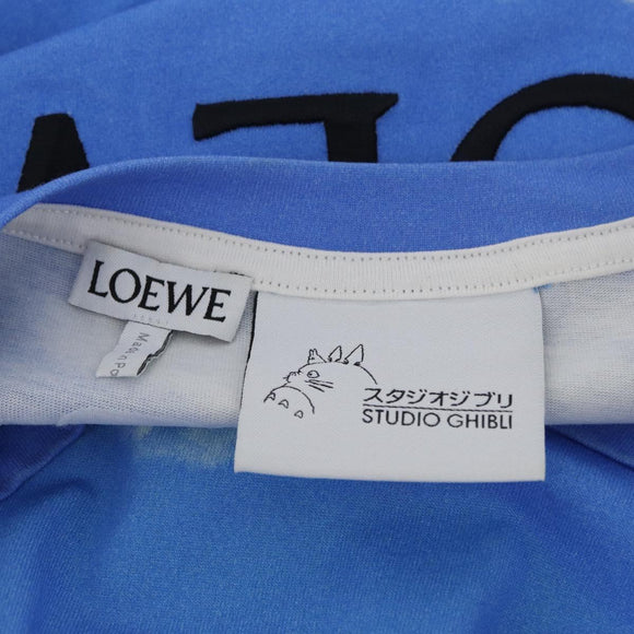 LOEWE × Studio Ghibli My Neighbor Totoro T Shirt Cotton XS Blue Auth 167231SM