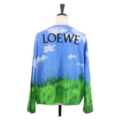 LOEWE × Studio Ghibli My Neighbor Totoro T Shirt Cotton XS Blue Auth 167231SM - 0