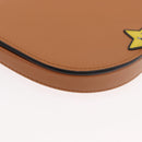 LOEWE × Super Mario Super Mario Heel Pouch Mario Bag Leather Brown Auth 167232SM-16