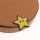 LOEWE × Super Mario Super Mario Heel Pouch Mario Bag Leather Brown Auth 167232SM-18
