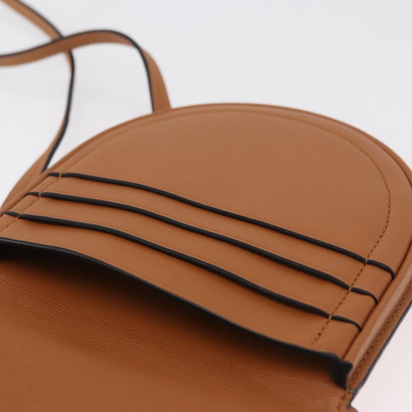 LOEWE × Super Mario Super Mario Heel Pouch Mario Bag Leather Brown Auth 167232SM