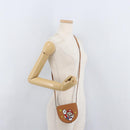 LOEWE × Super Mario Super Mario Heel Pouch Mario Bag Leather Brown Auth 167232SM-28