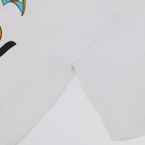 FENDI x FRGMT x POKÉMON Dragonite T Shirt Cotton XXS White Auth 167234SM