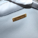 Miu Miu Shoulder Bag Fur Gray Gold Auth 167236M-19