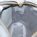 Miu Miu Shoulder Bag Fur Gray Gold Auth 167236M-20