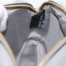 Miu Miu Shoulder Bag Fur Gray Gold Auth 167236M-21